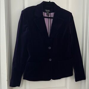 Rafaella Women's Deep Purple Blazer